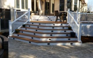 custom built deck